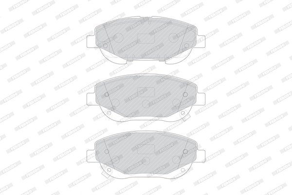 Brake Pad Set, disc brake PREMIER FDB4824