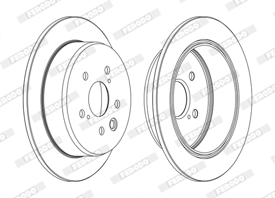 Disque de frein PREMIER DDF1815C