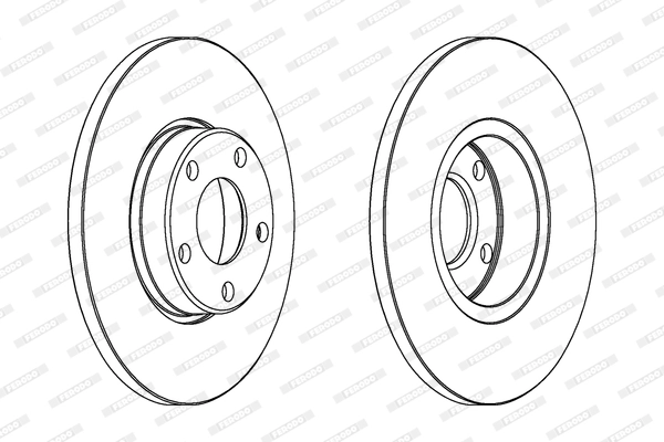Brake Disc PREMIER DDF324