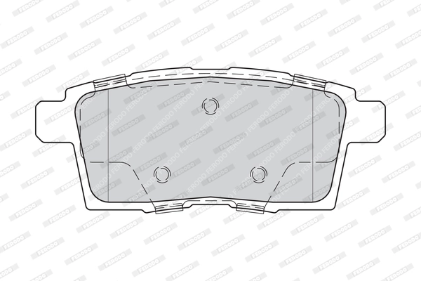 Brake Pad Set, disc brake PREMIER FDB4366