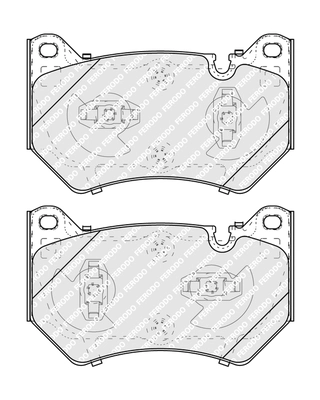 Brake Pad Set, disc brake PREMIER ECO FRICTION FDB5291
