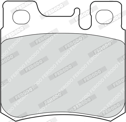 Brake Pad Set, disc brake PREMIER ECO FRICTION FDB644
