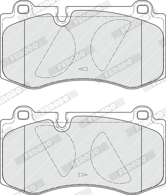 Brake Pad Set, disc brake PREMIER ECO FRICTION FDB4055