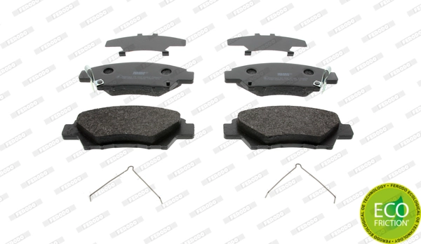 Brake Pad Set, disc brake PREMIER ECO FRICTION FDB4404