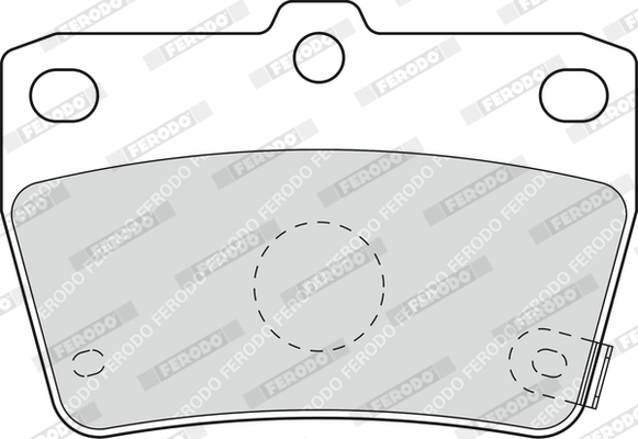 Brake Pad Set, disc brake PREMIER ECO FRICTION FDB1531