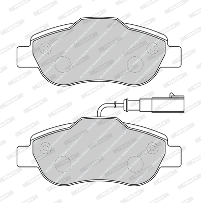 Brake Pad Set, disc brake PREMIER ECO FRICTION FDB1945