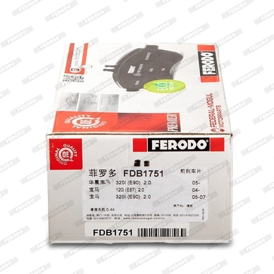 Brake Pad Set, disc brake PREMIER ECO FRICTION FDB1751