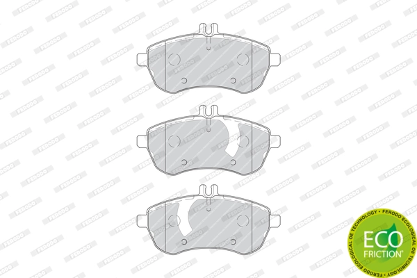 Brake Pad Set, disc brake FUSE+ Technology FDB4199