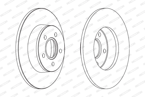 Brake Disc PREMIER Coat+ disc DDF1497C