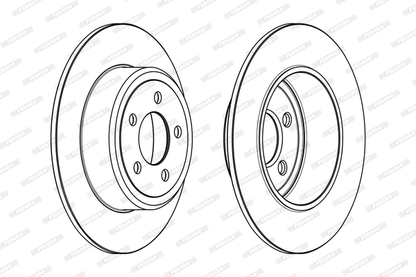 Brake Disc PREMIER DDF2064C
