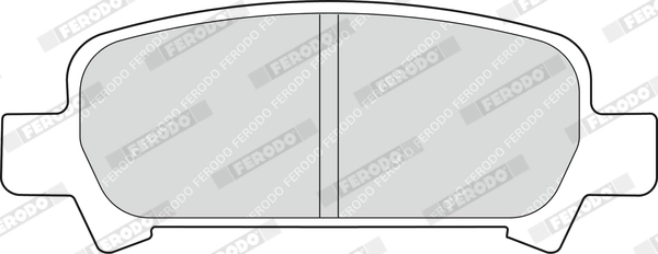 Brake Pad Set, disc brake PREMIER FDB1333