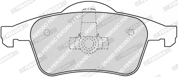 Brake Pad Set, disc brake PREMIER ECO FRICTION FDB1383