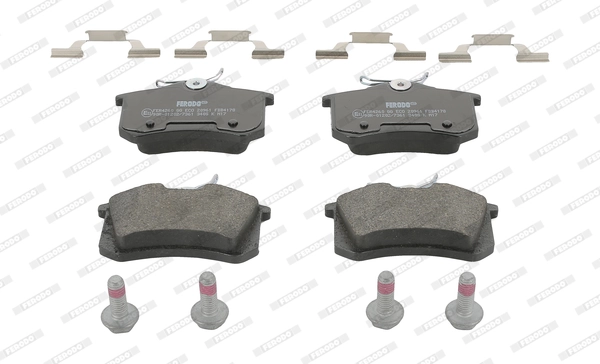 Brake Pad Set, disc brake PREMIER ECO FRICTION FDB4178