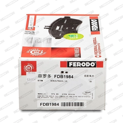 Brake Pad Set, disc brake PREMIER ECO FRICTION FDB1984