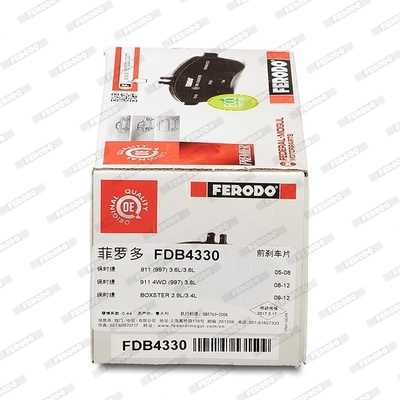 Brake Pad Set, disc brake PREMIER ECO FRICTION FDB4330
