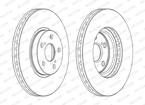 Brake Disc PREMIER Coat+ disc DDF1508C