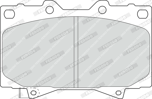 Brake Pad Set, disc brake PREMIER ECO FRICTION FDB1456