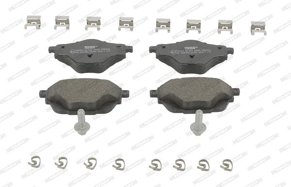 Brake Pad Set, disc brake PREMIER ECO FRICTION FDB4766