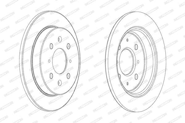 Brake Disc PREMIER DDF2244C