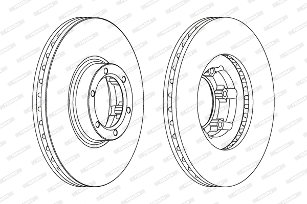 Brake Disc PREMIER DDF160
