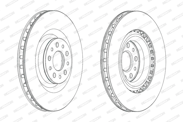 Brake Disc PREMIER DDF2289C