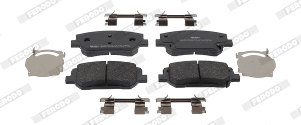 Brake Pad Set, disc brake PREMIER ECO FRICTION FDB5466