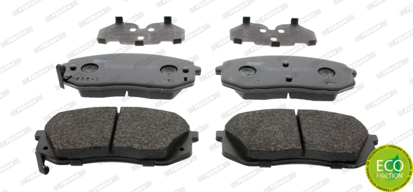 Brake Pad Set, disc brake PREMIER ECO FRICTION FDB4194