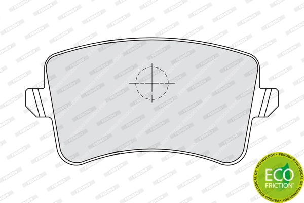 Brake Pad Set, disc brake FUSE+ Technology FDB4050
