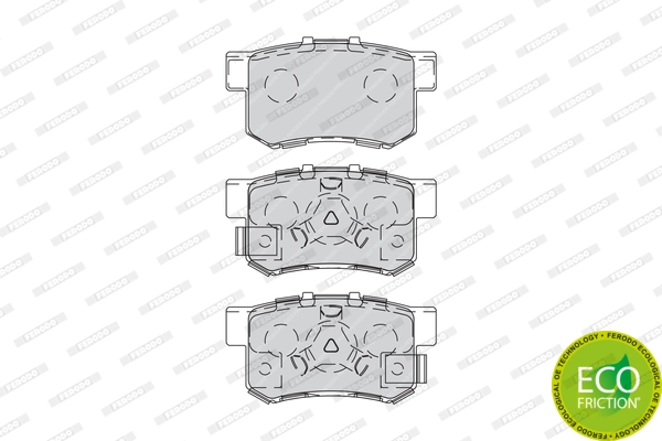 Brake Pad Set, disc brake PREMIER ECO FRICTION FDB4227