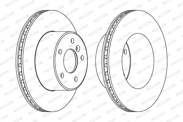 Brake Disc PREMIER DDF1379C-1