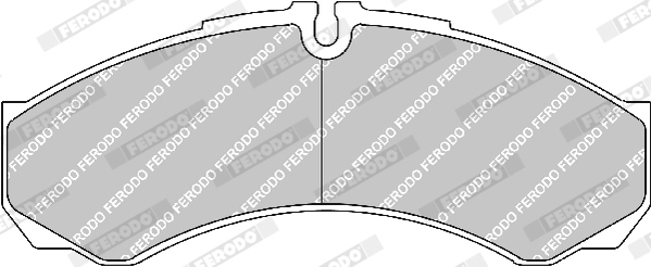 Brake Pad Set, disc brake PREMIER ECO FRICTION FVR1315