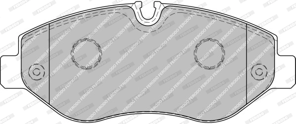 Brake Pad Set, disc brake PREMIER ECO FRICTION FVR1778