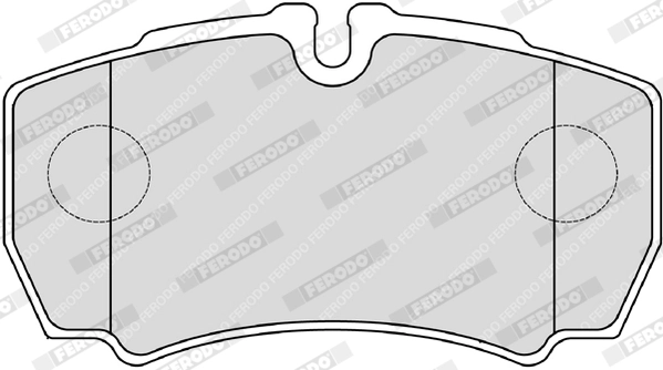 Brake Pad Set, disc brake PREMIER FVR4140