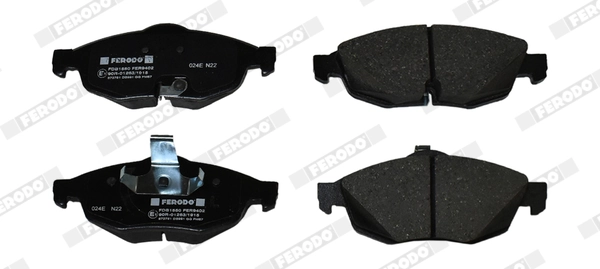 Brake Pad Set, disc brake PREMIER FDB1550