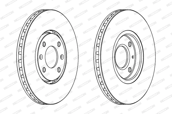 Brake Disc PREMIER Coat+ disc DDF841C