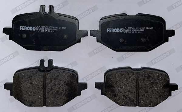 Brake Pad Set, disc brake PREMIER ECO FRICTION FDB5492