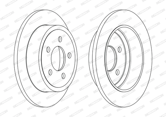 Brake Disc PREMIER DDF2288C