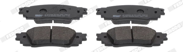 Brake Pad Set, disc brake PREMIER ECO FRICTION FDB5122