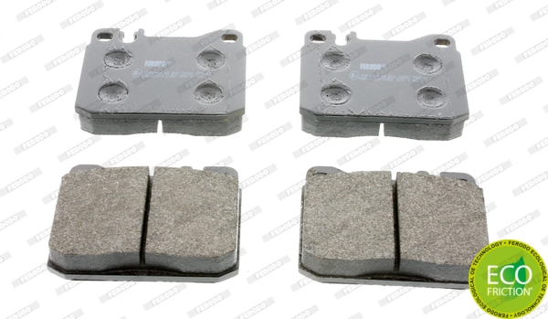 Brake Pad Set, disc brake PREMIER ECO FRICTION FDB243