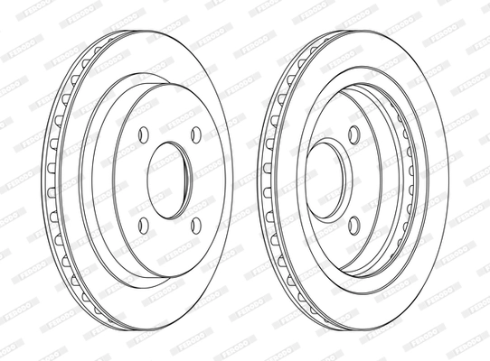 Brake Disc PREMIER Coat+ disc DDF479C