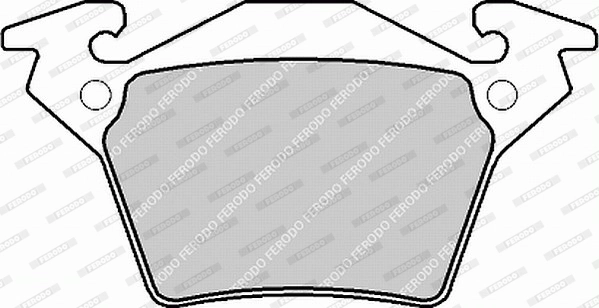 Brake Pad Set, disc brake PREMIER ECO FRICTION FVR1305