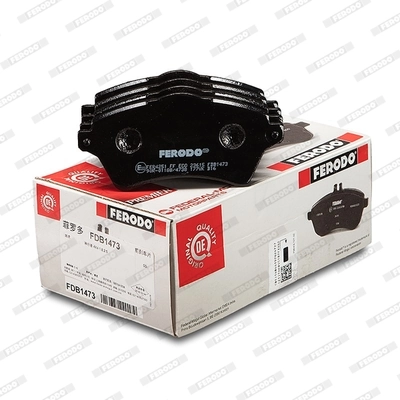 Brake Pad Set, disc brake PREMIER ECO FRICTION FDB1473