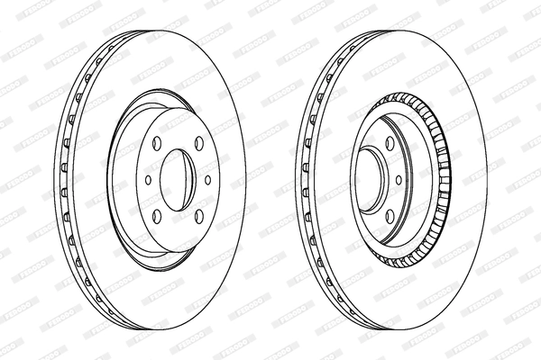 Brake Disc PREMIER Coat+ disc DDF220C