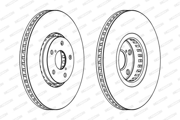 Brake Disc PREMIER DDF1957RC-1