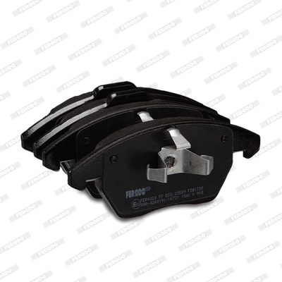 Комплект тормозных колодок, дисковый тормоз FUSE+ Technology FDB1728