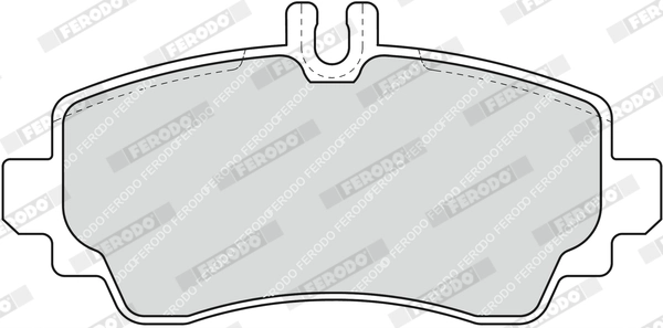 Brake Pad Set, disc brake PREMIER ECO FRICTION FDB1303
