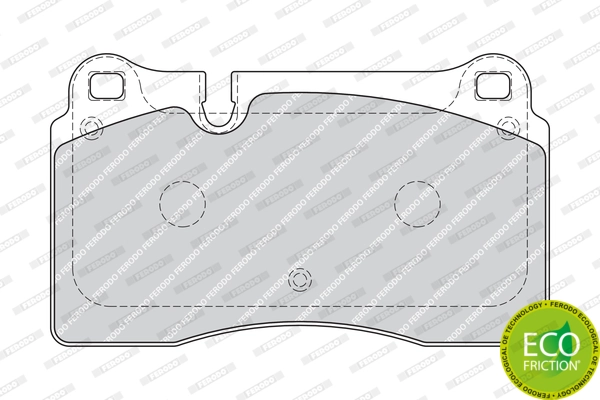 Brake Pad Set, disc brake FUSE+ Technology FDB1877