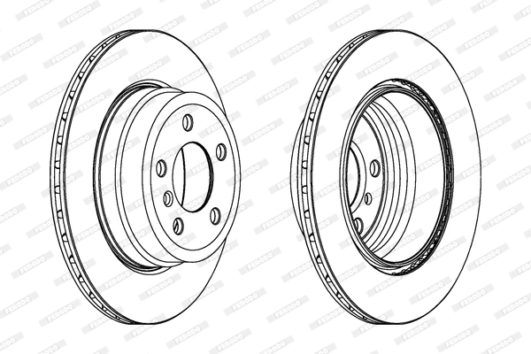 Brake Disc PREMIER DDF1715C