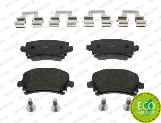 Brake Pad Set, disc brake PREMIER ECO FRICTION FDB1636