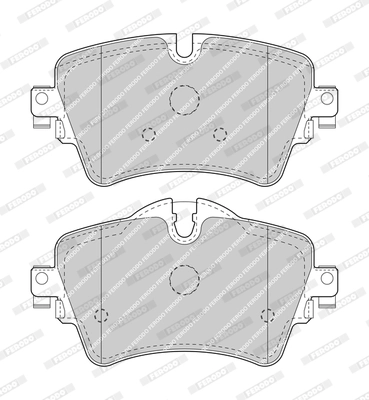 Brake Pad Set, disc brake PREMIER ECO FRICTION FDB4945
